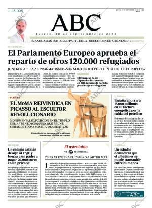 ABC MADRID 10-09-2015 página 2