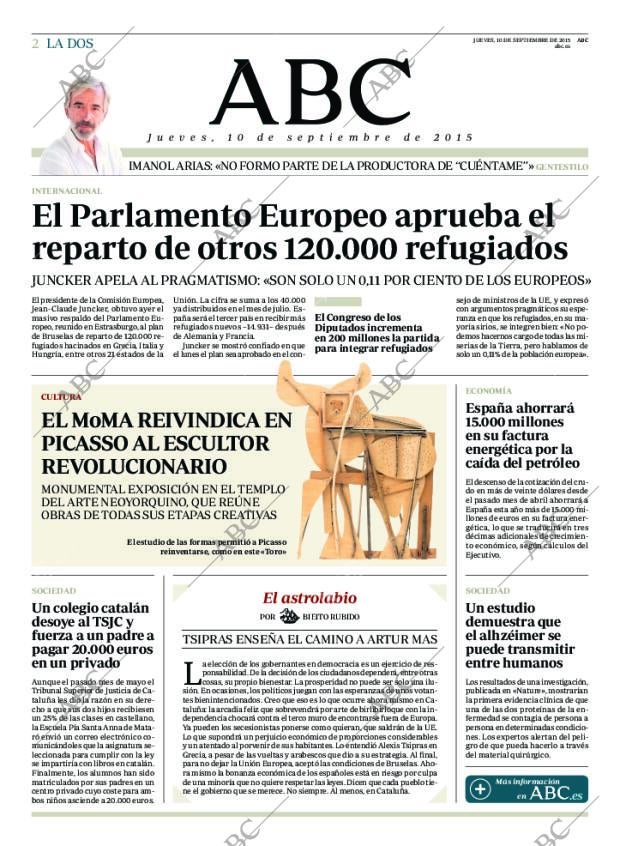 ABC MADRID 10-09-2015 página 2
