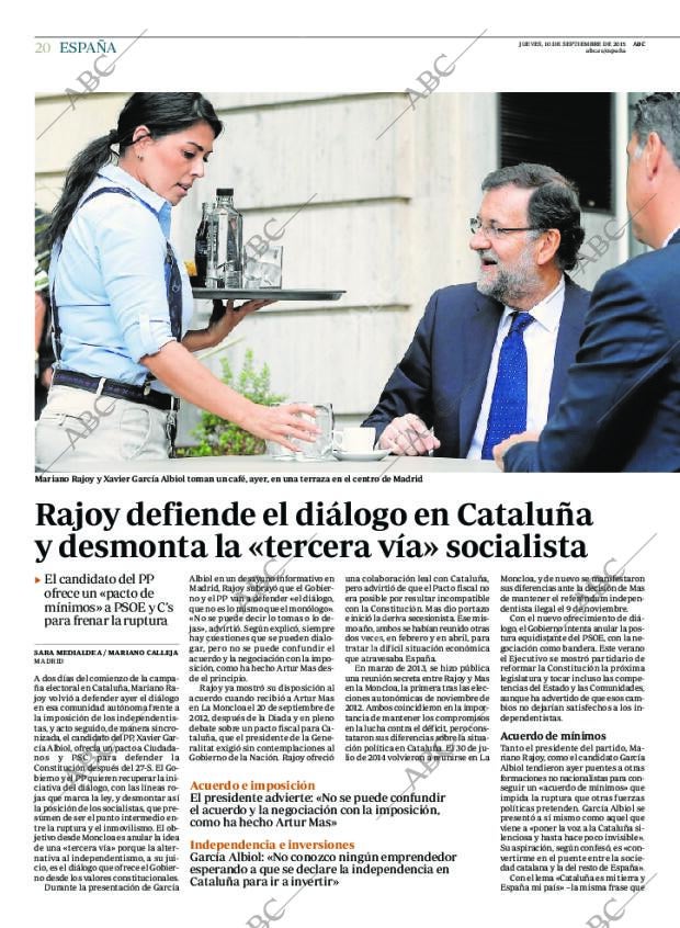 ABC MADRID 10-09-2015 página 20