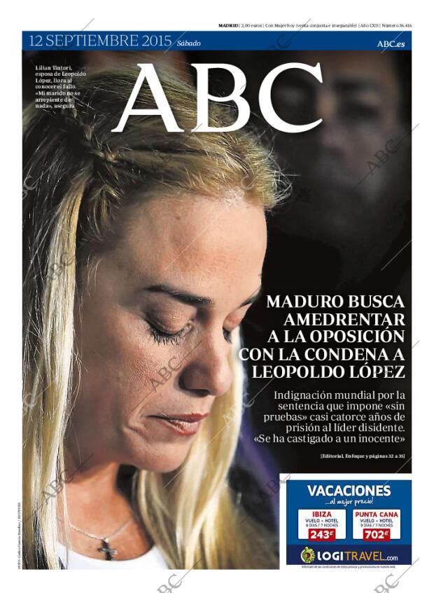 ABC MADRID 12-09-2015 página 1