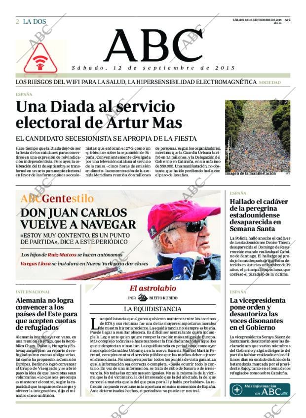 ABC MADRID 12-09-2015 página 2