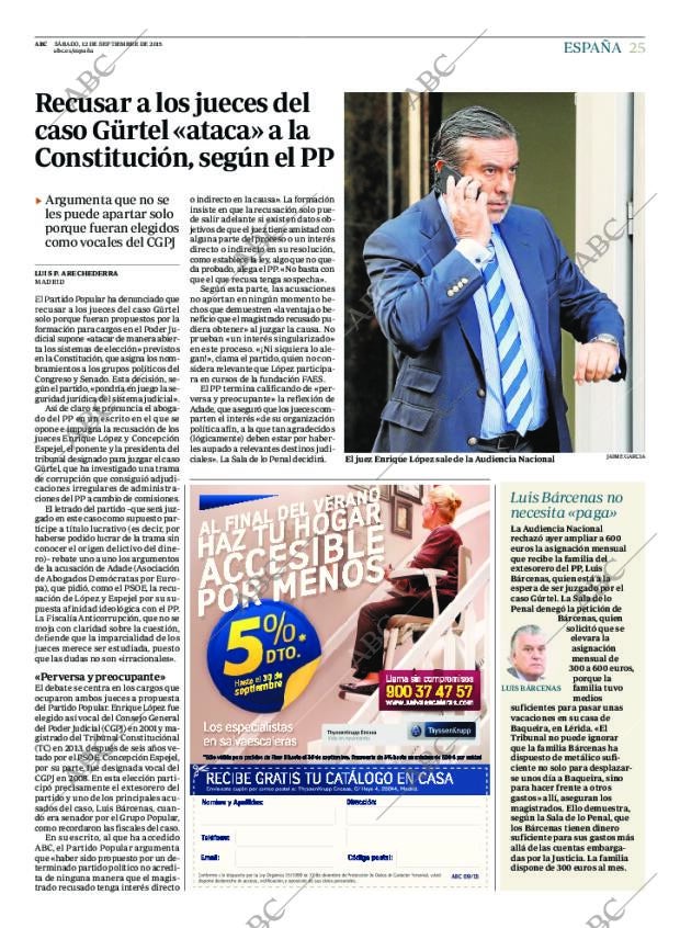 ABC MADRID 12-09-2015 página 25
