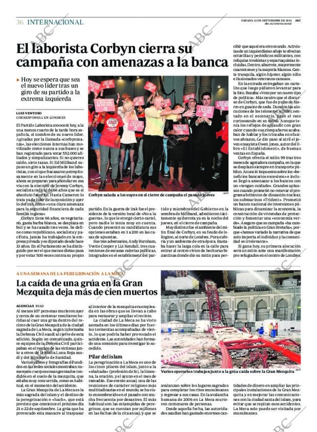 ABC MADRID 12-09-2015 página 36