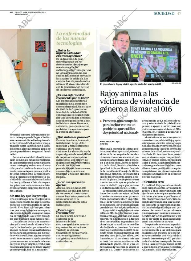 ABC MADRID 12-09-2015 página 47