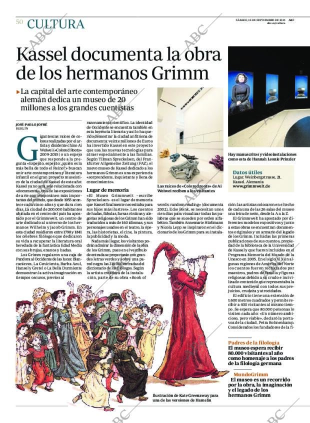 ABC MADRID 12-09-2015 página 50