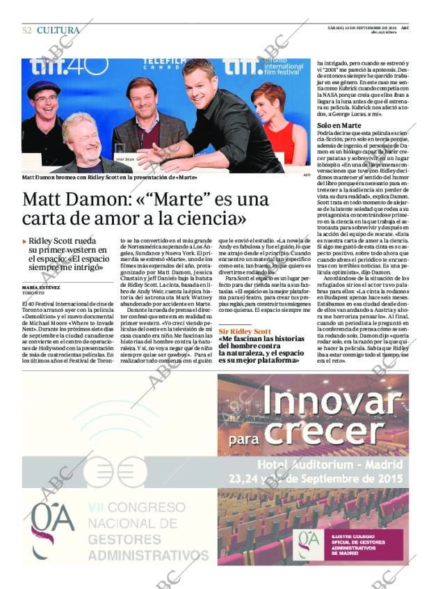 ABC MADRID 12-09-2015 página 52