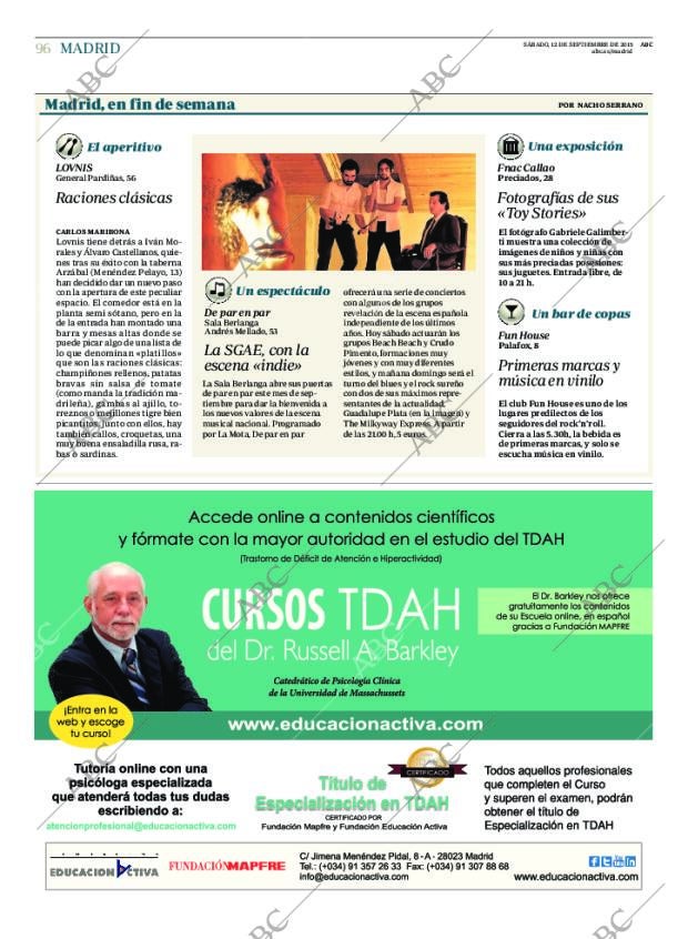 ABC MADRID 12-09-2015 página 96