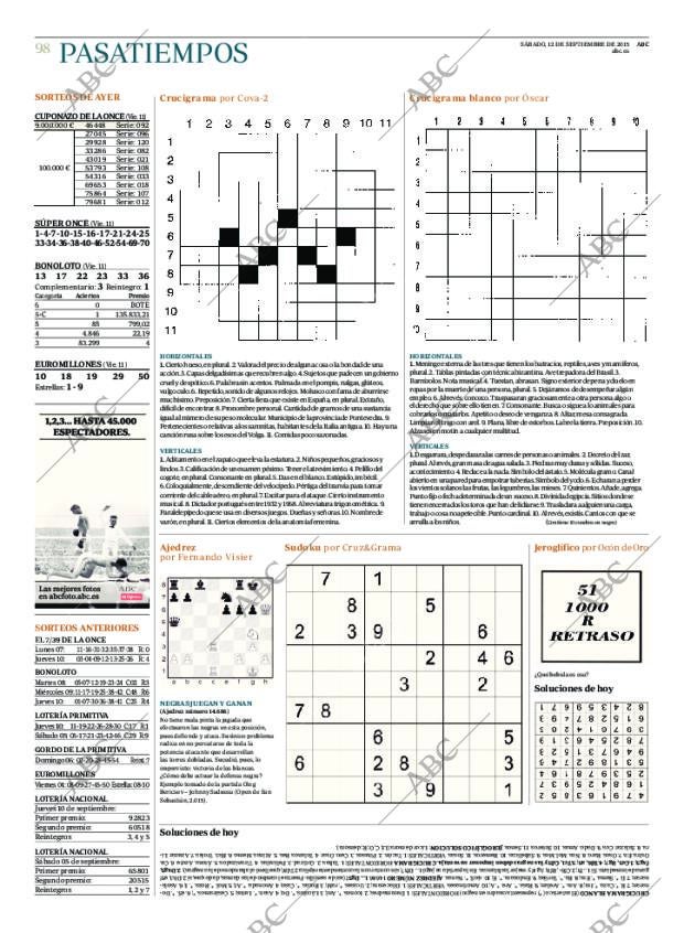 ABC MADRID 12-09-2015 página 98