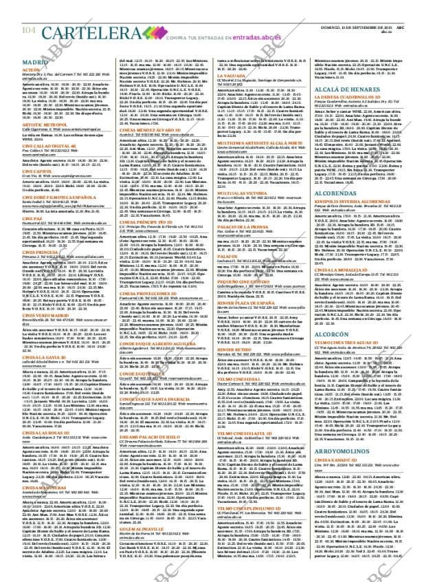 ABC MADRID 13-09-2015 página 104