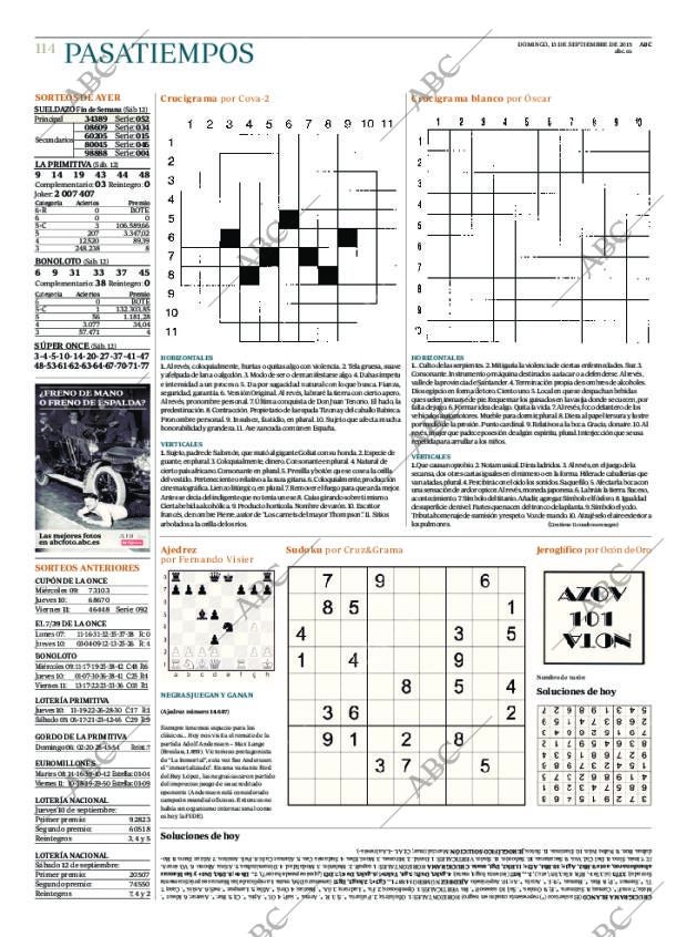 ABC MADRID 13-09-2015 página 114