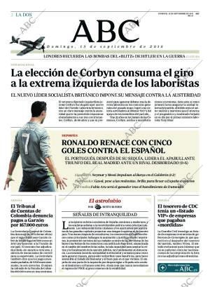 ABC MADRID 13-09-2015 página 2