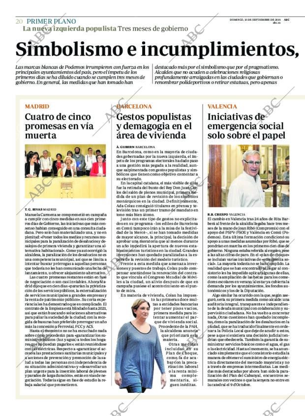 ABC MADRID 13-09-2015 página 20