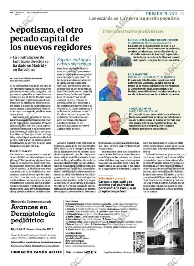 ABC MADRID 13-09-2015 página 23