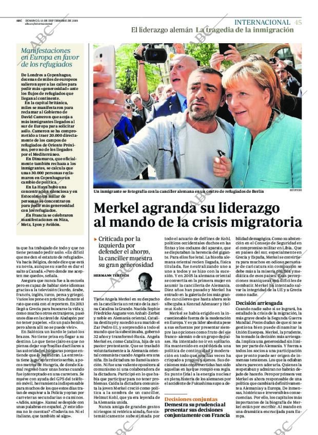 ABC MADRID 13-09-2015 página 45