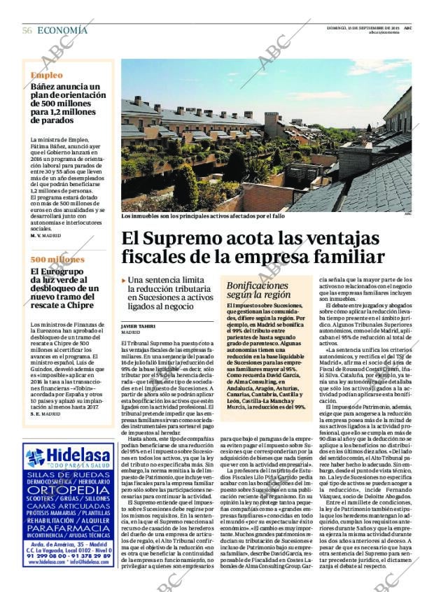 ABC MADRID 13-09-2015 página 56