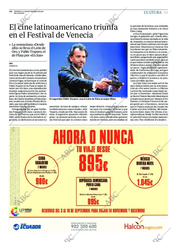 ABC MADRID 13-09-2015 página 69