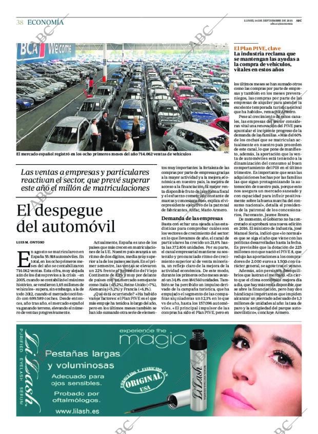 ABC MADRID 14-09-2015 página 38