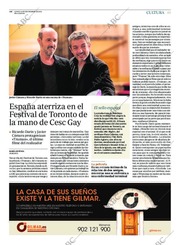 ABC MADRID 14-09-2015 página 49