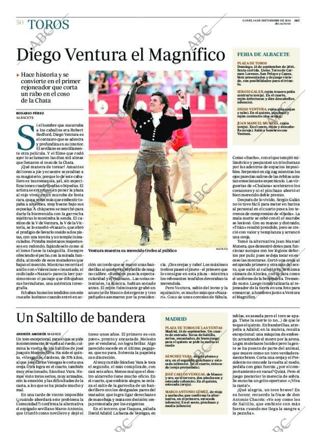 ABC MADRID 14-09-2015 página 50