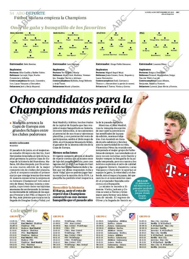 ABC MADRID 14-09-2015 página 54