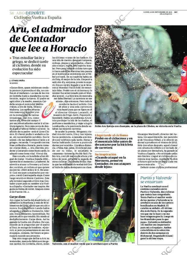 ABC MADRID 14-09-2015 página 58