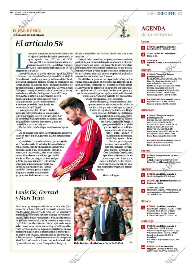 ABC MADRID 14-09-2015 página 63