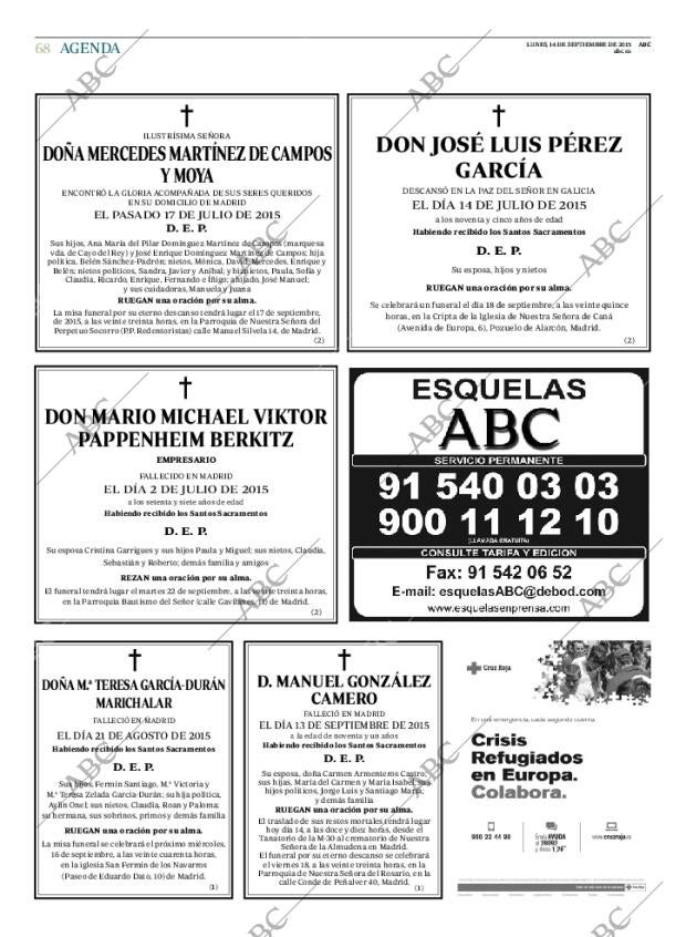 ABC MADRID 14-09-2015 página 68