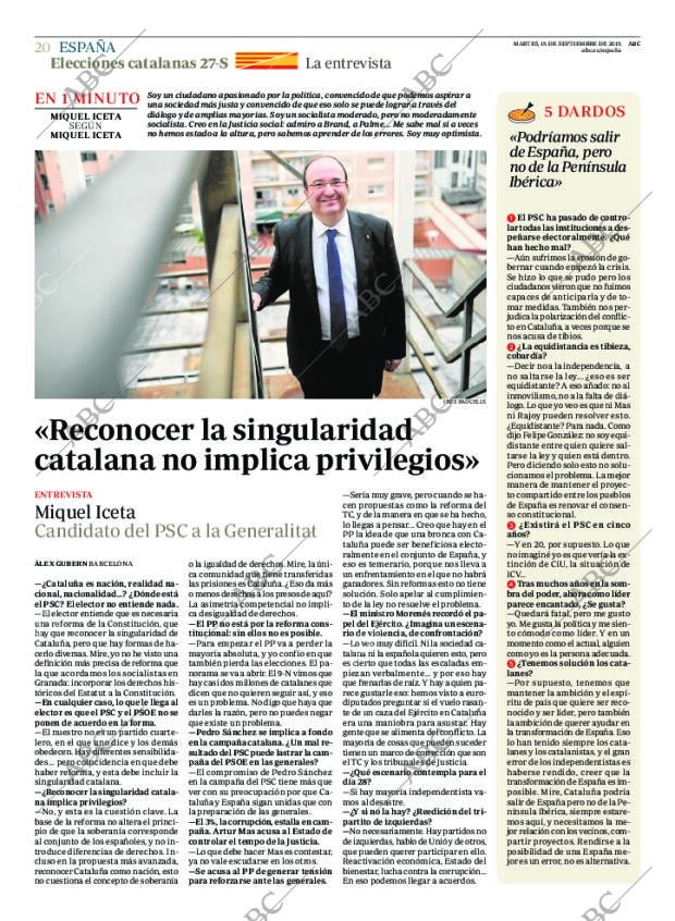 ABC MADRID 15-09-2015 página 20