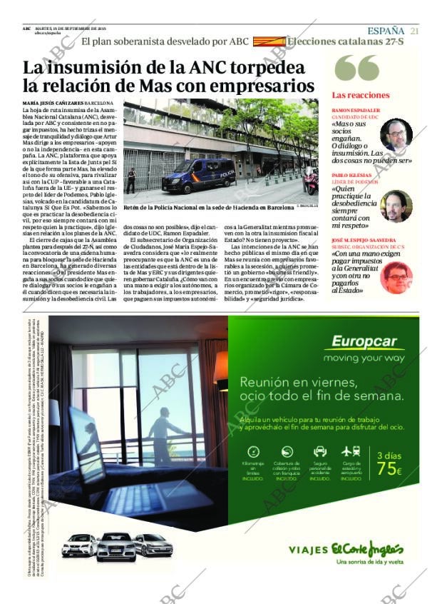 ABC MADRID 15-09-2015 página 21