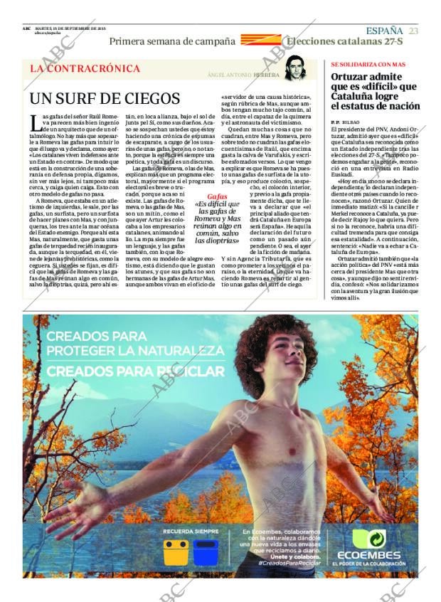 ABC MADRID 15-09-2015 página 23