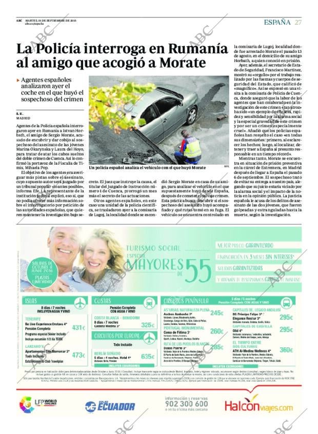 ABC MADRID 15-09-2015 página 27