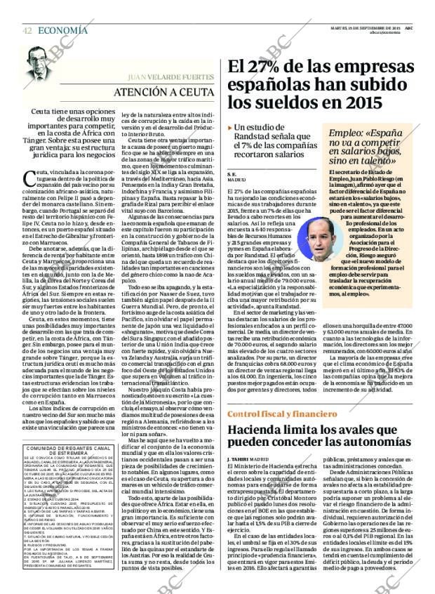ABC MADRID 15-09-2015 página 42