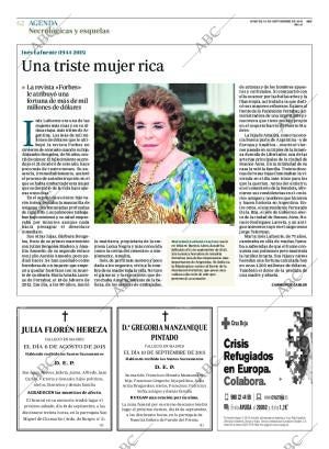 ABC MADRID 15-09-2015 página 62