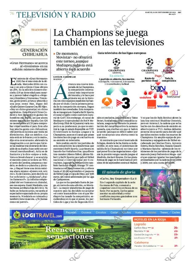 ABC MADRID 15-09-2015 página 76