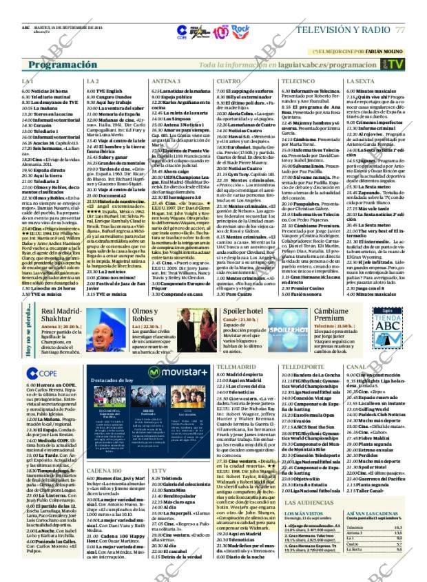 ABC MADRID 15-09-2015 página 77