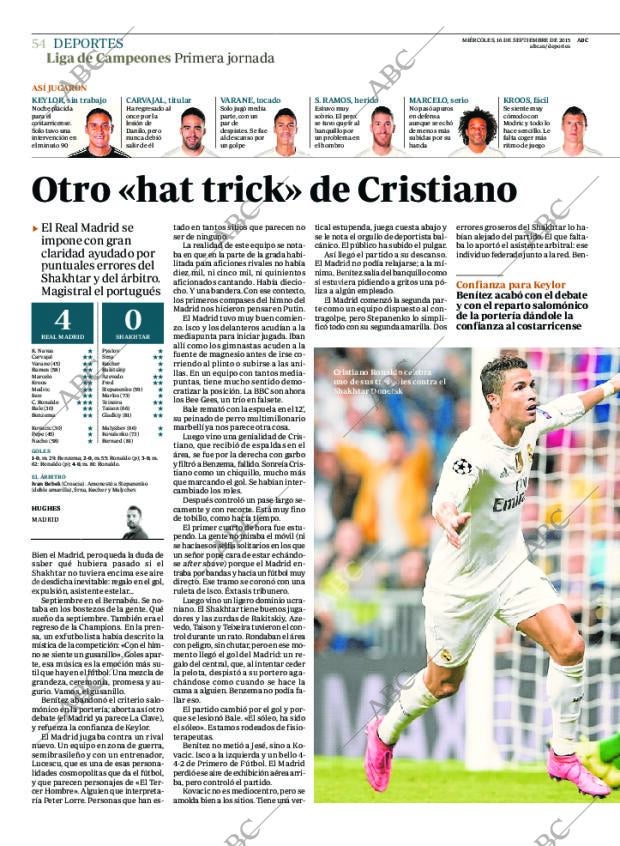 ABC MADRID 16-09-2015 página 54