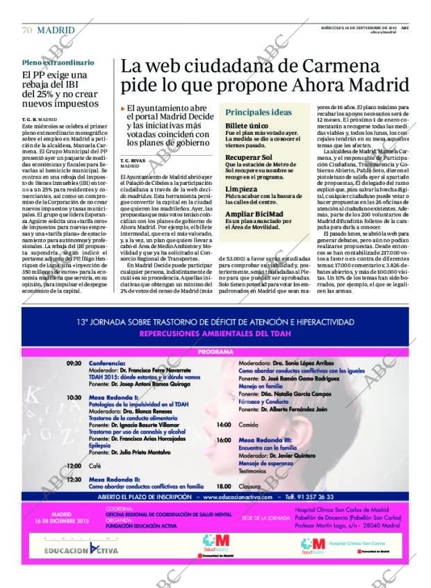 ABC MADRID 16-09-2015 página 70