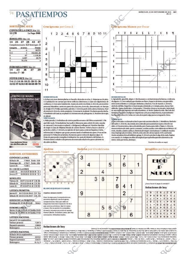 ABC CORDOBA 23-09-2015 página 74