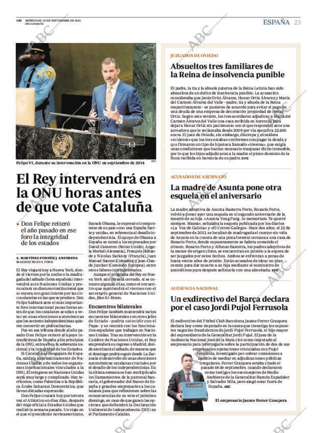 ABC MADRID 23-09-2015 página 23