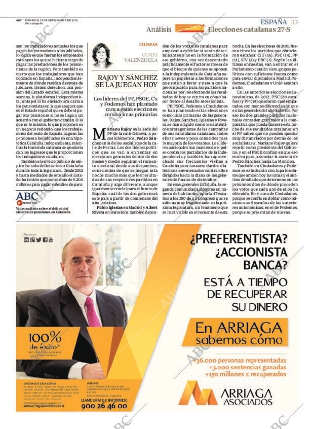 ABC MADRID 27-09-2015 página 33