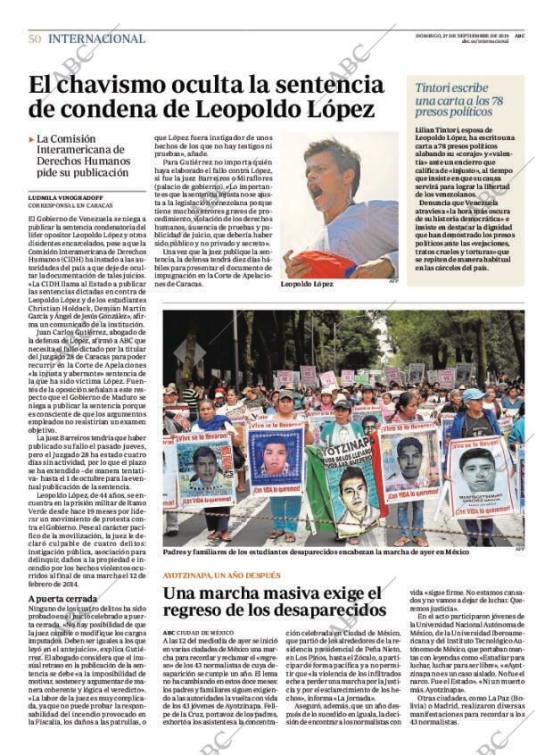 ABC MADRID 27-09-2015 página 50