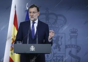 Comparecencia de Mariano Rajoy después de las elecciones catalanas