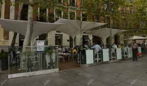 En la imagen, la terraza del restaurante Ramsés