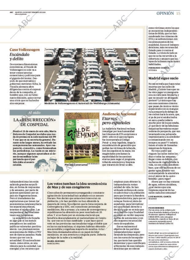 ABC MADRID 29-09-2015 página 15