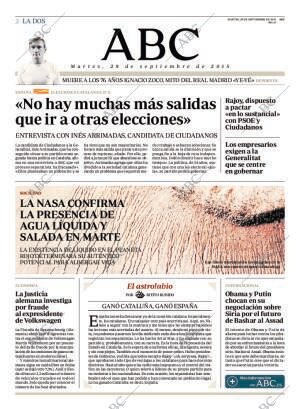 ABC MADRID 29-09-2015 página 2