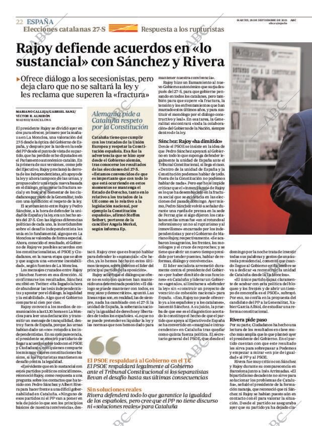 ABC MADRID 29-09-2015 página 22