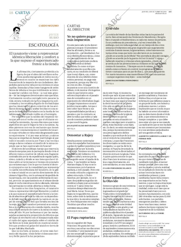 ABC SEVILLA 01-10-2015 página 18