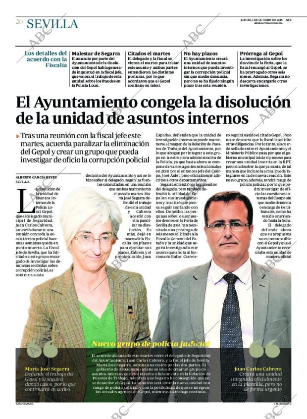 ABC SEVILLA 01-10-2015 página 20