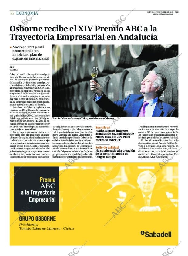 ABC SEVILLA 01-10-2015 página 56