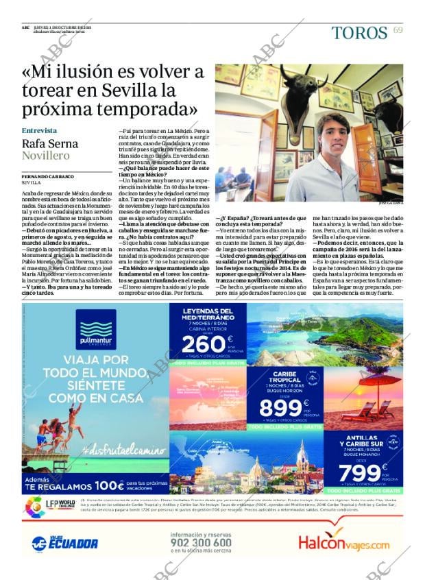 ABC SEVILLA 01-10-2015 página 69